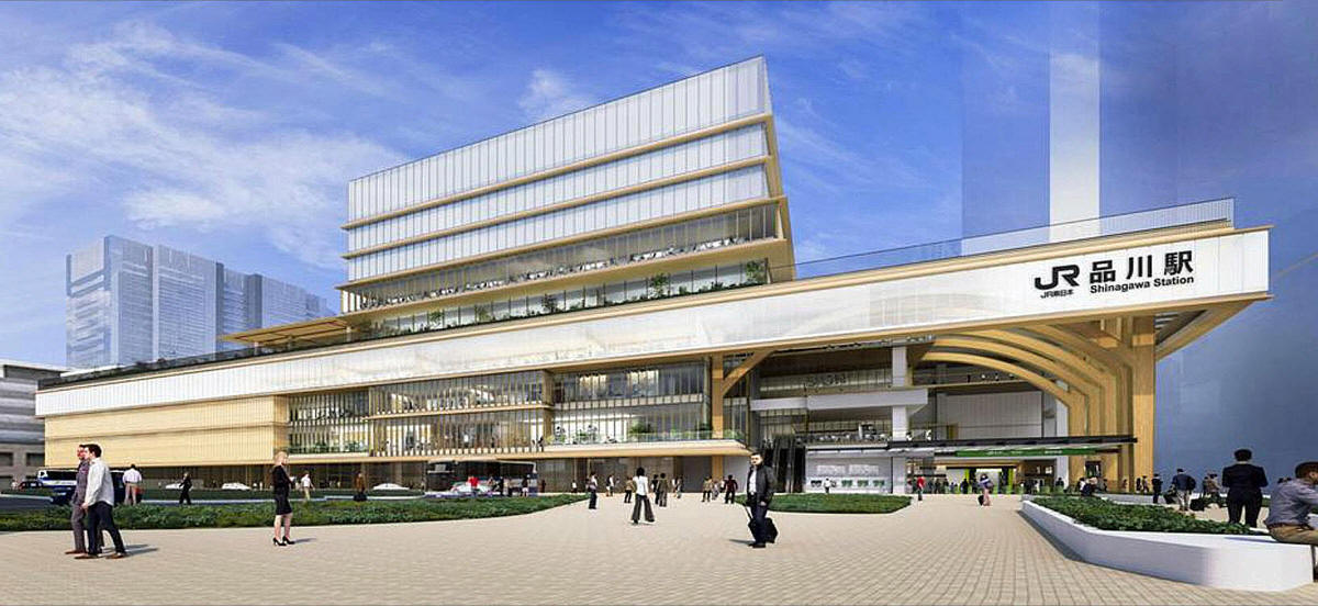 品川駅北口 再開発エリア完成パース①