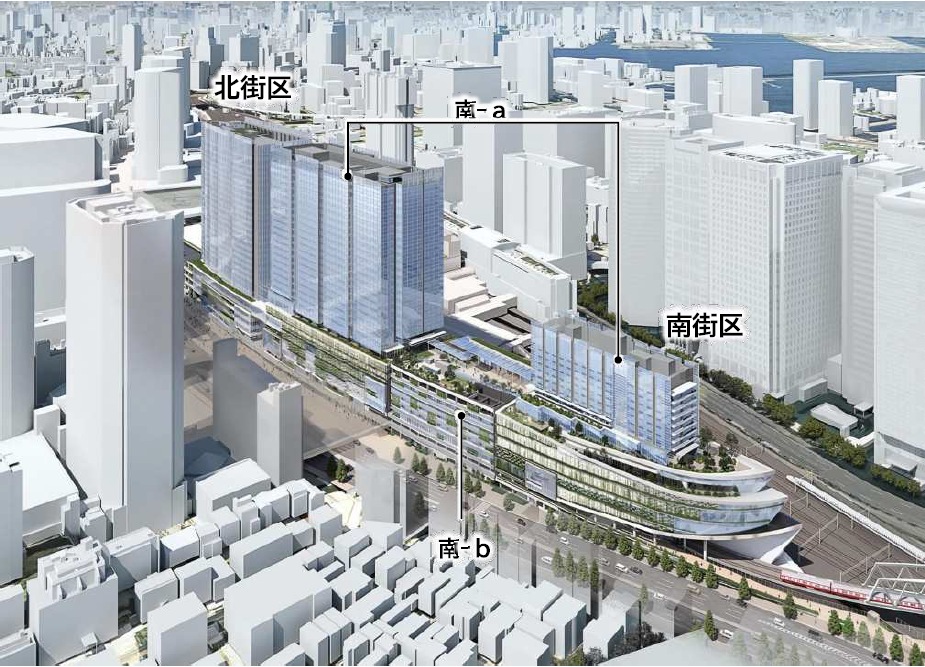 品川駅全景