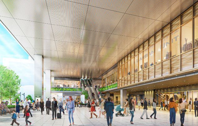 田町駅西口駅前地区開発事業 完成パース